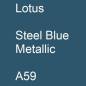 Preview: Lotus, Steel Blue Metallic, A59.